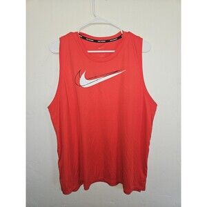 Nike Women's Running Tank Top, Bright Red, Size XL